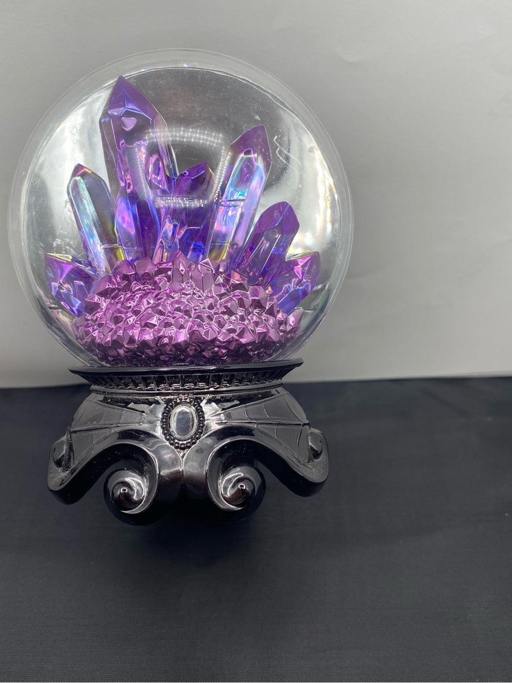 Bath & Body Works Iridescent Purple Crystal Globe Décor wallflower